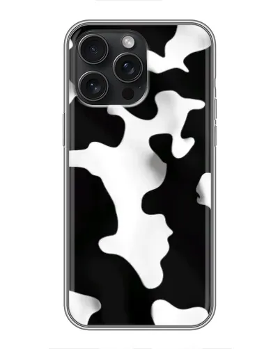 Чехол для iPhone 16 Pro Max с картинкой «Черно-белое пятно»