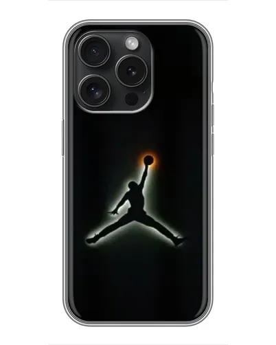 Чохол для iPhone 16 Pro з картинкою «Jordan Gradient Logo» Чохол для iPhone 16 Pro з картинкою «Jordan Gradient Logo»