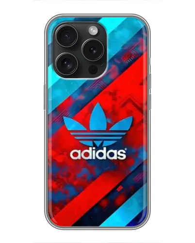 Чохол для iPhone 16 Pro з картинкою «Абстракція Adidas»