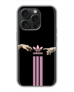 Чохол для iPhone 16 Pro з картинкою «Adidas Hands» Чохол для iPhone 16 Pro з картинкою «Adidas Hands»