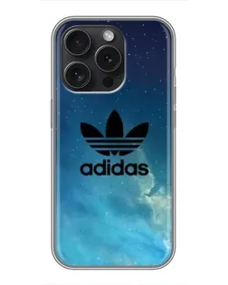 Чохол для iPhone 16 Pro з картинкою «Adidas Stone Logo» Чохол для iPhone 16 Pro з картинкою «Adidas Stone Logo»