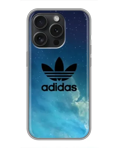 Чохол для iPhone 16 Pro з картинкою «Adidas Stone Logo»