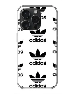 Чохол для iPhone 16 Pro з картинкою «Adidas Pattern» Чохол для iPhone 16 Pro з картинкою «Adidas Pattern»