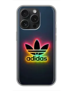Чохол для iPhone 16 Pro з картинкою «Неоновий Adidas» Чохол для iPhone 16 Pro з картинкою «Неоновий Adidas»