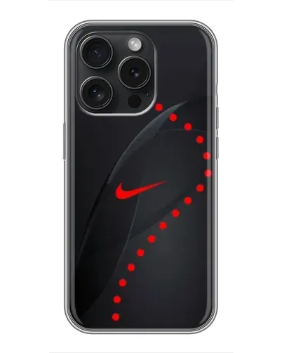 Чехол для iPhone 16 Pro с картинкой «Абстрактный дизайн Nike» Чехол для iPhone 16 Pro с картинкой «Абстрактный дизайн Nike»