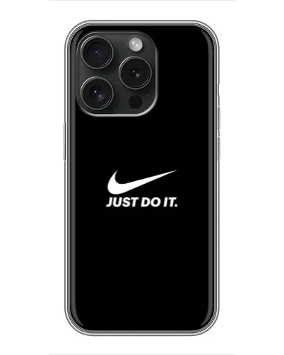 Чехол для iPhone 16 Pro с картинкой «Минимализм от Nike» Чехол для iPhone 16 Pro с картинкой «Минимализм от Nike»