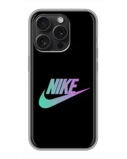 Чехол для iPhone 16 Pro с картинкой «Nike — городская ночь»