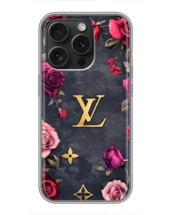 Чехол для iPhone 16 Pro с картинкой «Цветочный Louis Vuitton» Чехол для iPhone 16 Pro с картинкой «Цветочный Louis Vuitton»