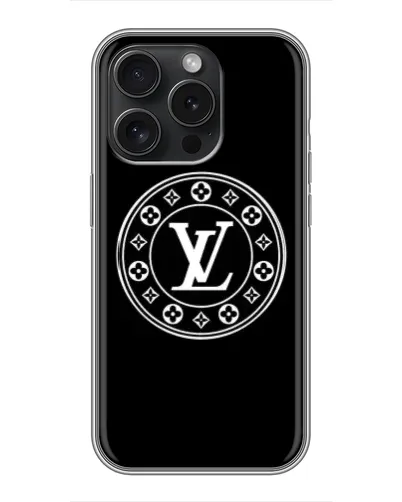 Чехол для iPhone 16 Pro с картинкой «LV — печать стиля» Чехол для iPhone 16 Pro с картинкой «LV — печать стиля»