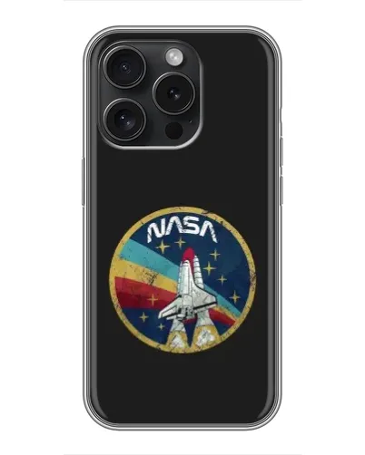 Чохол для iPhone 16 Pro з картинкою «NASA — емблема місії»