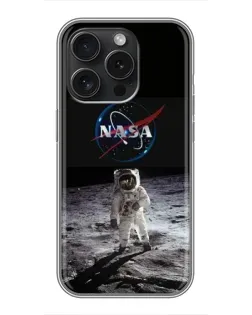 Чохол для iPhone 16 Pro з картинкою «Астронавт на Місяці» Чохол для iPhone 16 Pro з картинкою «Астронавт на Місяці»