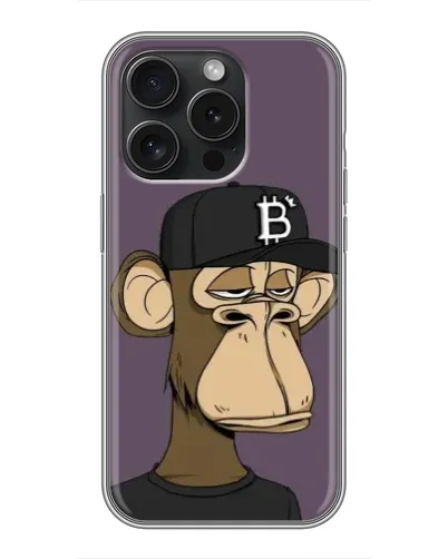 Чохол для iPhone 16 Pro з картинкою «Bored Ape в кепці» Чохол для iPhone 16 Pro з картинкою «Bored Ape в кепці»