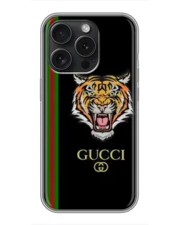 Чехол для iPhone 16 Pro с картинкой «Тигр Gucci» Чехол для iPhone 16 Pro с картинкой «Тигр Gucci»
