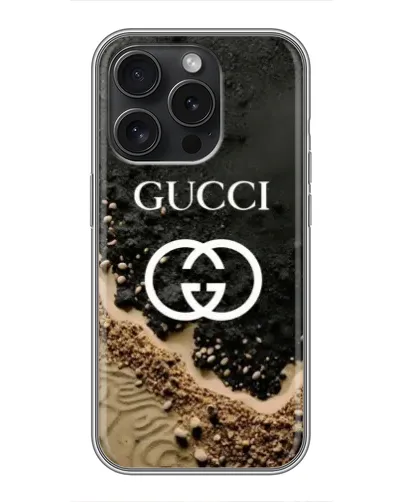 Чохол для iPhone 16 Pro з картинкою «Gucci — піщані дюни»