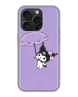Чохол для iPhone 16 Pro з картинкою «Kuromi з парасолькою» Чохол для iPhone 16 Pro з картинкою «Kuromi з парасолькою»