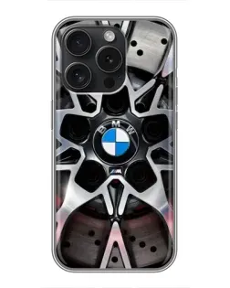 Чохол для iPhone 16 Pro з картинкою «BMW — деталь диска» Чохол для iPhone 16 Pro з картинкою «BMW — деталь диска»