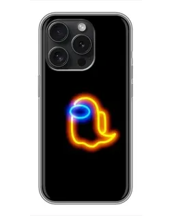Чехол для iPhone 16 Pro с картинкой «Among Us неоновое сияние» Чехол для iPhone 16 Pro с картинкой «Among Us неоновое сияние»
