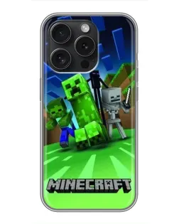 Чехол для iPhone 16 Pro с картинкой «Команда героев игры»