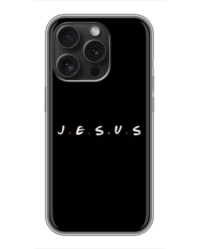 Чехол для iPhone 16 Pro с картинкой «Точки веры J.E.S.U.S.» Чехол для iPhone 16 Pro с картинкой «Точки веры J.E.S.U.S.»