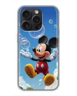 Чохол для iPhone 16 Pro з картинкою «Mickey та мильні бульбашки» Чохол для iPhone 16 Pro з картинкою «Mickey та мильні бульбашки»