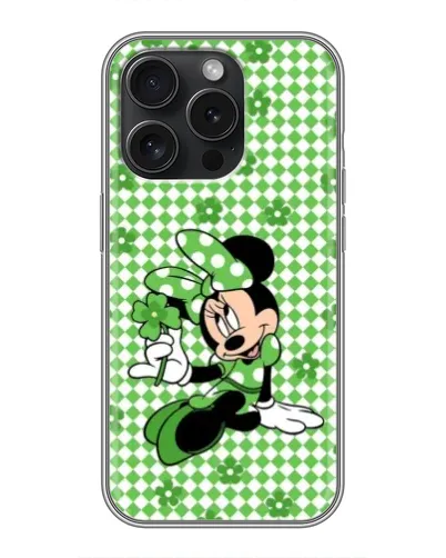 Чохол для iPhone 16 Pro з картинкою «Mickey в клітинку»