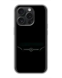 Чехол для iPhone 16 Pro с картинкой «Mercedes Stealth Look»