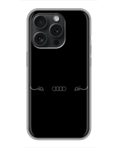 Чохол для iPhone 16 Pro з картинкою «Audi — світловий підпис» Чохол для iPhone 16 Pro з картинкою «Audi — світловий підпис»