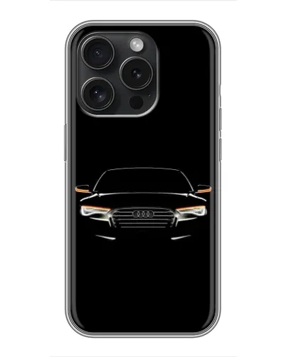 Чохол для iPhone 16 Pro з картинкою «Audi — нічний контур» Чохол для iPhone 16 Pro з картинкою «Audi — нічний контур»