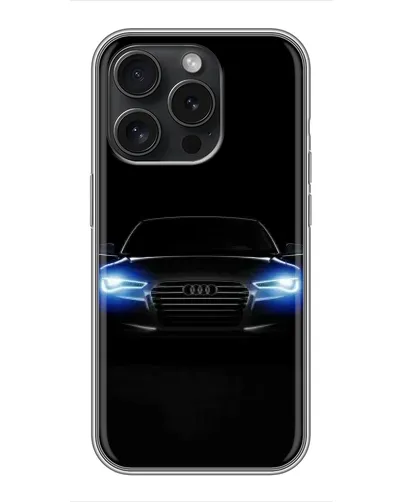 Чохол для iPhone 16 Pro з картинкою «Audi в неоні» Чохол для iPhone 16 Pro з картинкою «Audi в неоні»