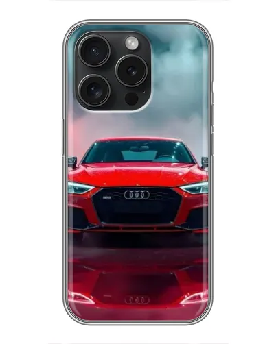 Чохол для iPhone 16 Pro з картинкою «Audi RS — червоний стиль» Чохол для iPhone 16 Pro з картинкою «Audi RS — червоний стиль»
