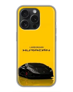 Чохол для iPhone 16 Pro з картинкою «Lamborghini Huracan чорний» Чохол для iPhone 16 Pro з картинкою «Lamborghini Huracan чорний»