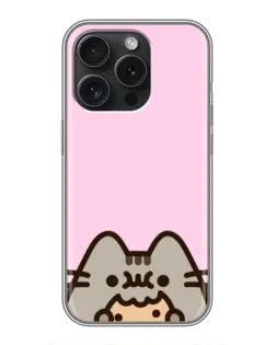 Чохол для iPhone 16 Pro з картинкою «Pusheen та печиво» Чохол для iPhone 16 Pro з картинкою «Pusheen та печиво»
