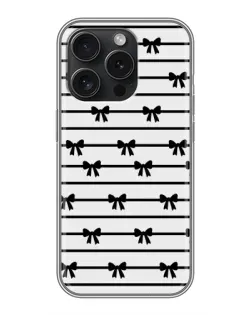 Чехол для iPhone 16 Pro с картинкой «Полосатый ритм»