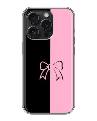 Чехол для iPhone 16 Pro с картинкой «Половинки банта» Чехол для iPhone 16 Pro с картинкой «Половинки банта»