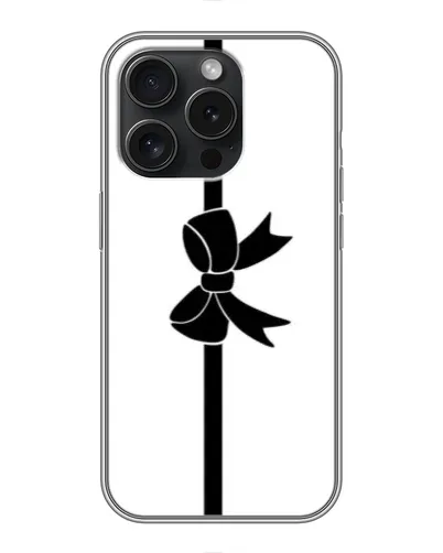 Чехол для iPhone 16 Pro с картинкой «Вертикальный бант» Чехол для iPhone 16 Pro с картинкой «Вертикальный бант»