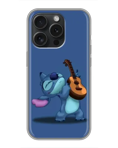 Чехол для iPhone 16 Pro с картинкой «Стич с укулеле» Чехол для iPhone 16 Pro с картинкой «Стич с укулеле»