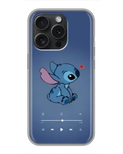 Чехол для iPhone 16 Pro с картинкой «Музыкальный Stitch» Чехол для iPhone 16 Pro с картинкой «Музыкальный Stitch»