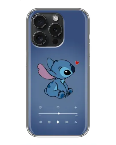 Чехол для iPhone 16 Pro с картинкой «Музыкальный Stitch» Чехол для iPhone 16 Pro с картинкой «Музыкальный Stitch»