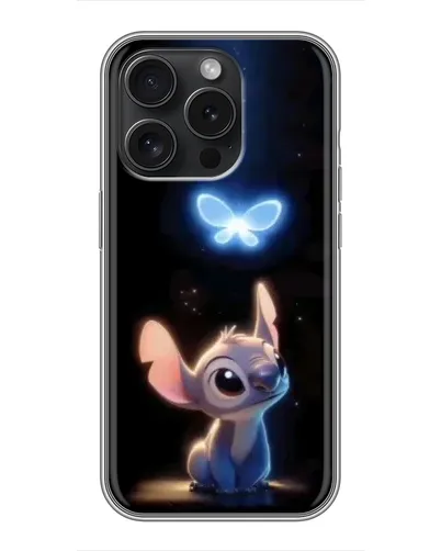 Чехол для iPhone 16 Pro с картинкой «Сияющий Стич» Чехол для iPhone 16 Pro с картинкой «Сияющий Стич»