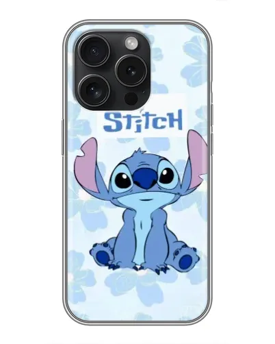 Чехол для iPhone 16 Pro с картинкой «Stitch среди цветов» Чехол для iPhone 16 Pro с картинкой «Stitch среди цветов»