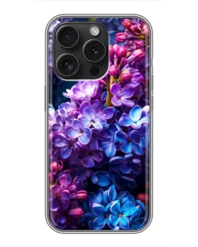 Чохол для iPhone 16 Pro з картинкою «Бузковий цвіт» Чохол для iPhone 16 Pro з картинкою «Бузковий цвіт»
