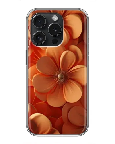 Чохол для iPhone 16 Pro з картинкою «Помаранчева макро квітка» Чохол для iPhone 16 Pro з картинкою «Помаранчева макро квітка»