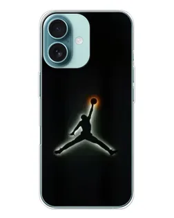 Чохол для iPhone 16 з картинкою «Jordan Gradient Logo» Чохол для iPhone 16 з картинкою «Jordan Gradient Logo»