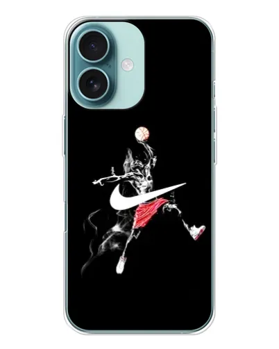 Чохол для iPhone 16 з картинкою «Jordan Jumpman» Чохол для iPhone 16 з картинкою «Jordan Jumpman»