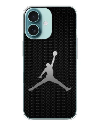Чохол для iPhone 16 з картинкою «Jordan Dark Carbon» Чохол для iPhone 16 з картинкою «Jordan Dark Carbon»