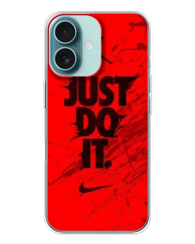 Чохол для iPhone 16 з картинкою «Nike Just Do It» Чохол для iPhone 16 з картинкою «Nike Just Do It»