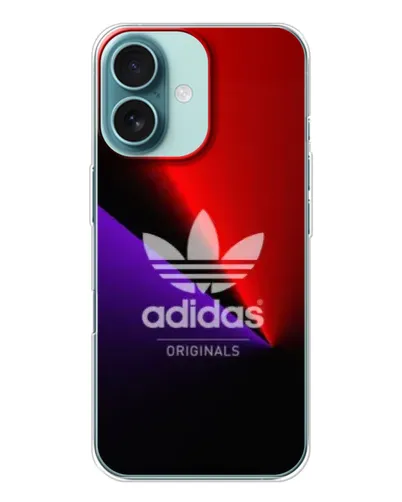 Чохол для iPhone 16 з картинкою «Adidas Red Neon»