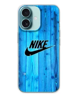Чохол для iPhone 16 з картинкою «Блакитне дерево Nike»