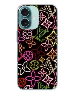 Чехол для iPhone 16 с картинкой «Неоновый микс Nike» Чехол для iPhone 16 с картинкой «Неоновый микс Nike»