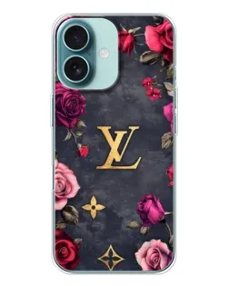 Чохол для iPhone 16 з картинкою «Квітковий Louis Vuitton» Чохол для iPhone 16 з картинкою «Квітковий Louis Vuitton»